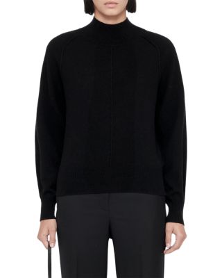 Allsaints Fedi Cashmere & Wool Mock Neck Sweater