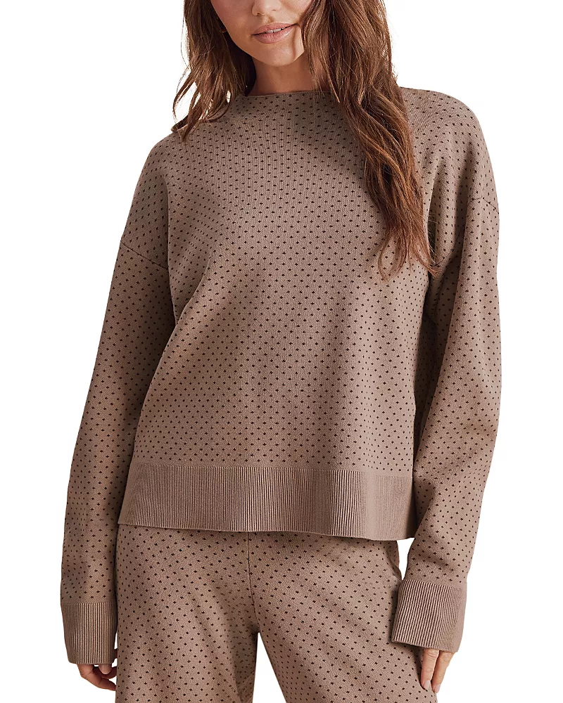 Splendid Libby Printed Sweater