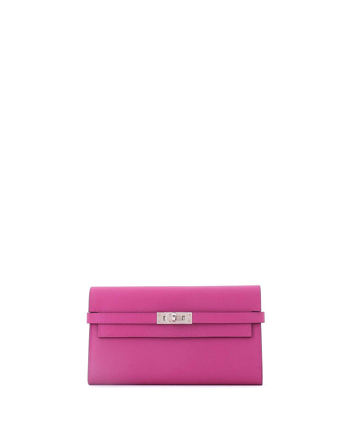 Pre-Owned HERMES Long Kelly Wallet Epsom