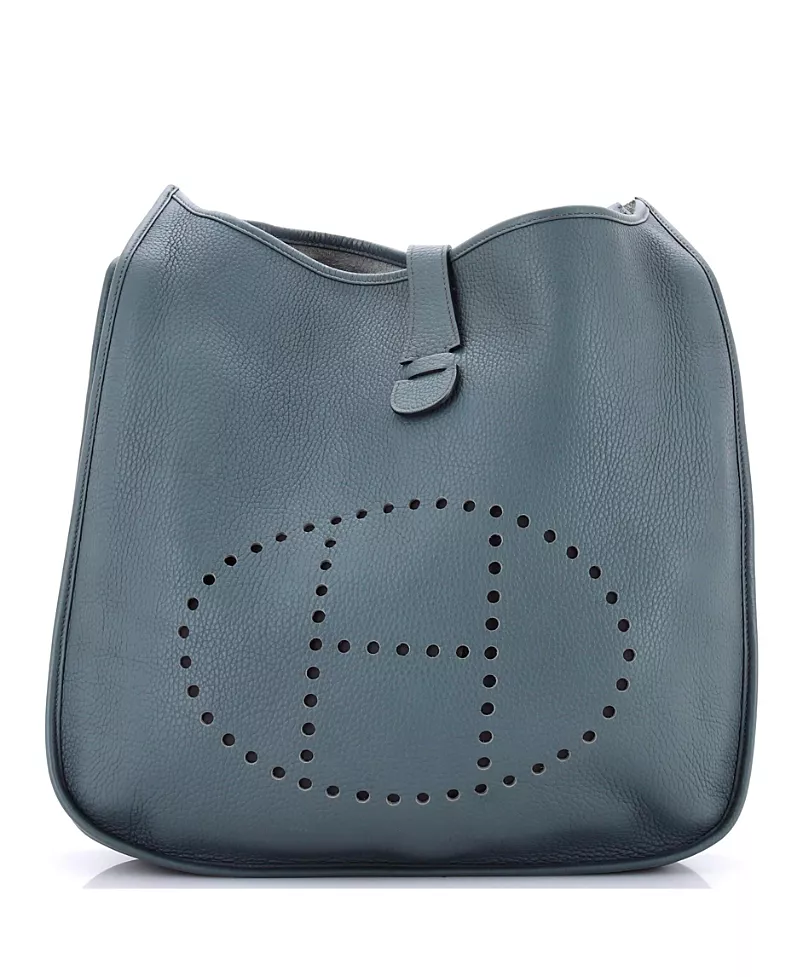 Pre-Owned HERMES Evelyne Iii Clemence Leather Crossbody