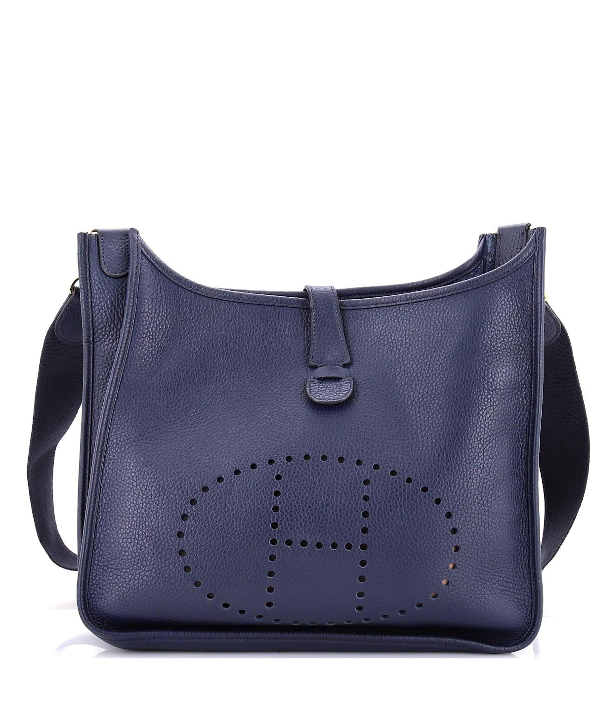 Pre-Owned HERMES Evelyne Iii Leather Crossbody