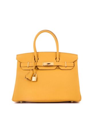Birkin 30 Togo Leather Gold Hardware Handbag