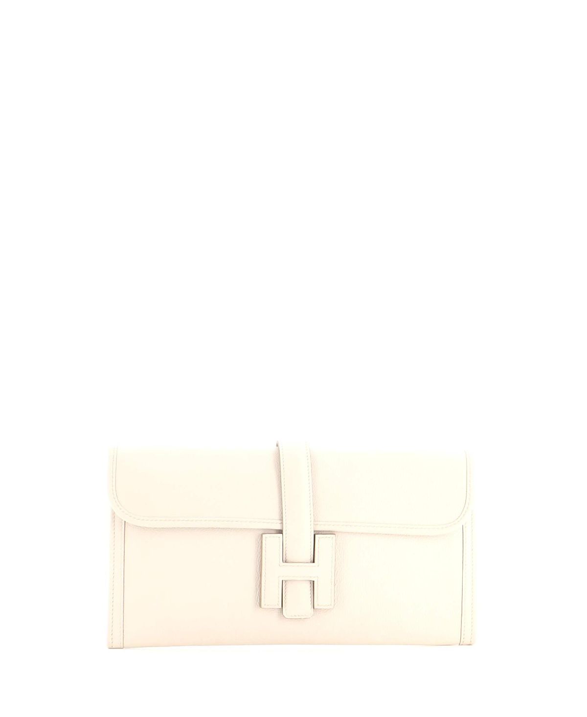 Pre-Owned HERMES 29 Jige Elan Clutch Evercolor
