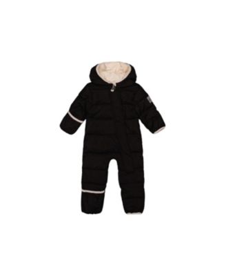 Unisex Cloud Car Seat Fleece-Lined One Piece Snowsuit - Baby