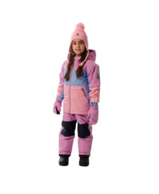 Girls' Chill Lightweight Hooded Jacket & Foot Strap Pants Two Piece Snowsuit - Big Kid