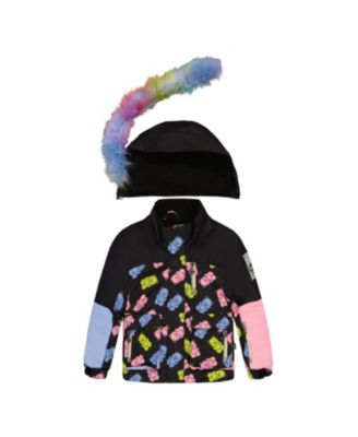  Girls' Play Gummy Bear Jacket & Reinforced Pants Two Piece Snowsuit - Big Kid