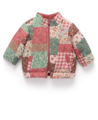 Girls' Reversible Quilted Jacket - Baby, Little Kid