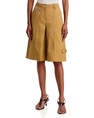 Cotton Utility Skirt
