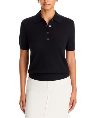 Rue Cashmere Polo Sweater