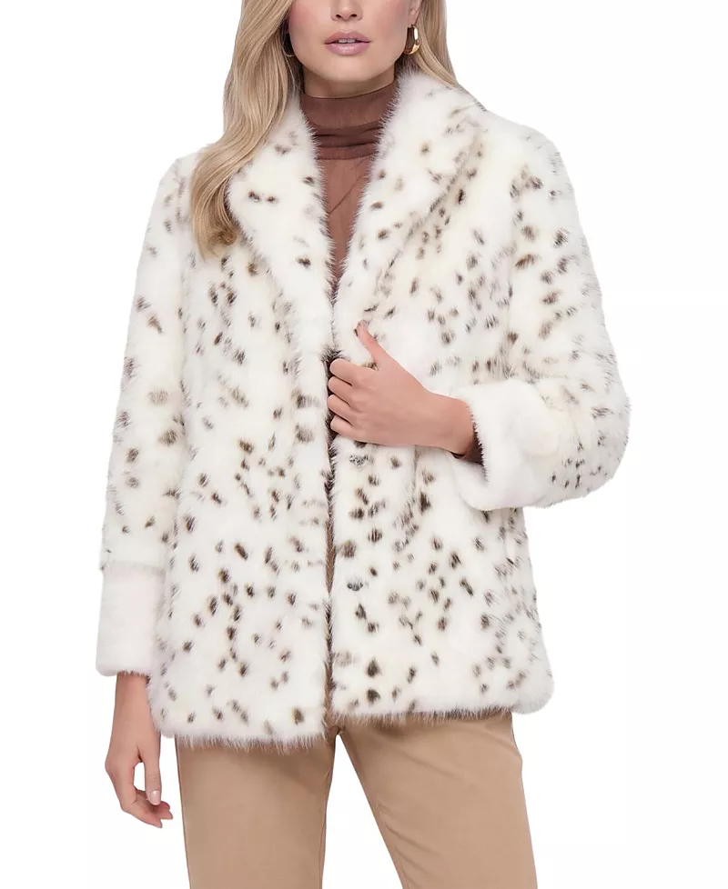 Lyla Grant Faux-Fur Fox and Mink Short Jacket