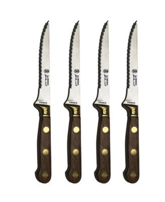  La Fourmi 4 Piece Laiton Steak Knife Set in Wood Presentation Box