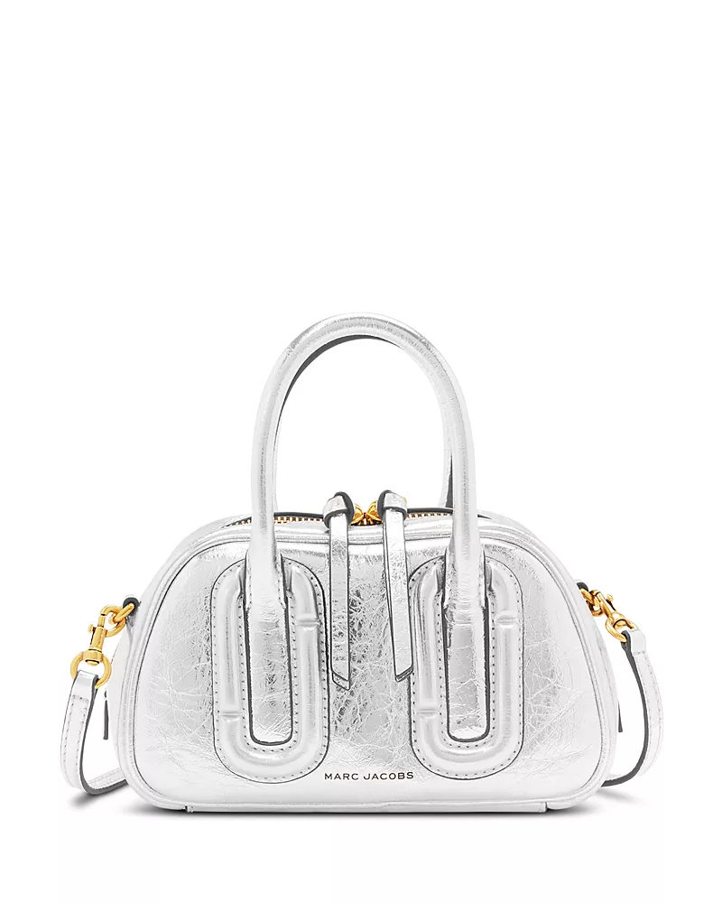 Marc Jacobs The Micro Bauletto Leather Satchel