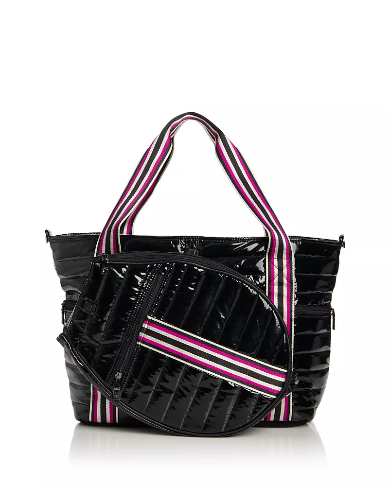 Think Royln Love Tennis Quilted Tote