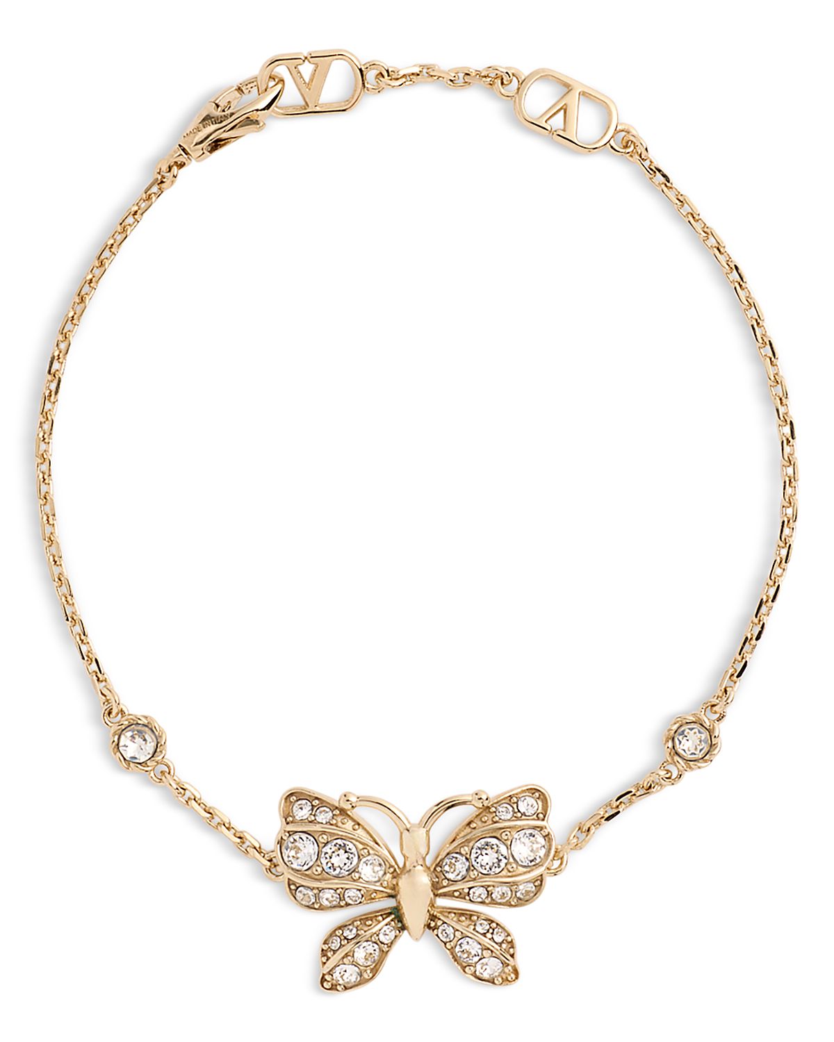 Valentino Garavani VLogo Flutterby Butterfly Bracelet