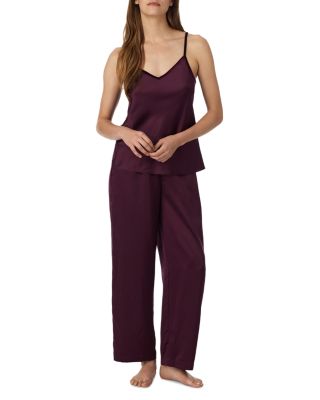 Satin Cami & Ankle Pants Pajama Set