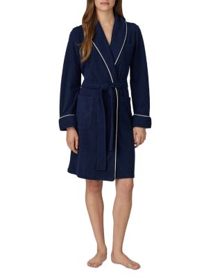 Dalton Cable Knit Shawl Collar Wrap Robe