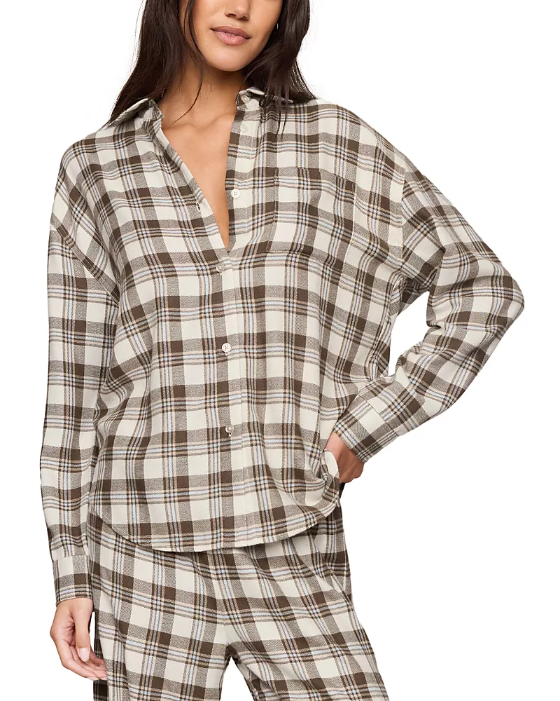 Z Supply River Printed Button Up Shirt