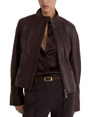 Petite Erin Leather Jacket