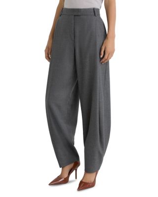 Petites Aries Tab Waist Barrel Pants 