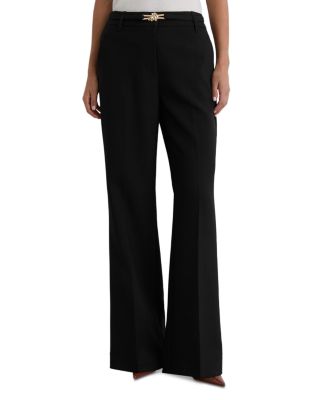 Petite Leona Belted Flare Leg Pants