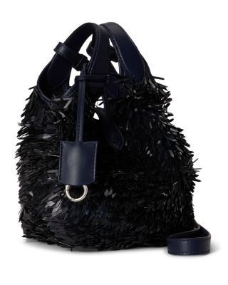 Polo Play Beaded Silk Tote & Crossbody