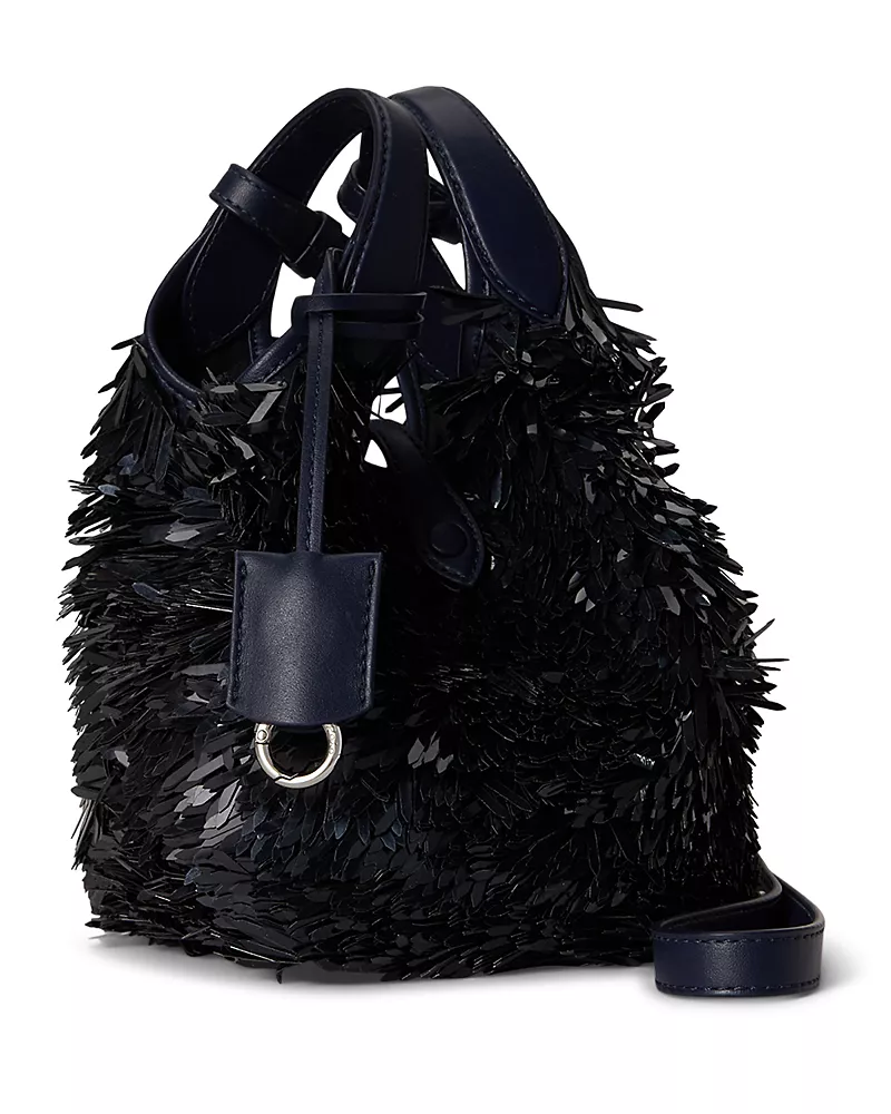 Polo Ralph Lauren Polo Play Beaded Silk Tote & Crossbody