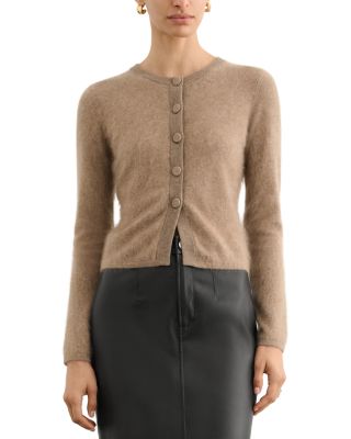 Mariah Cashmere Brushed Finish Cardigan