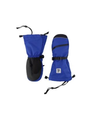  Boys' Teknik Waterproof Zipper Pocket Winter Mittens - Little Kid