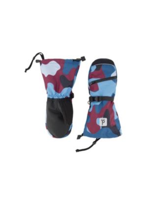  Boys' Teknik Camouflage Waterproof Cordura Reinforced Winter Mittens - Big Kid