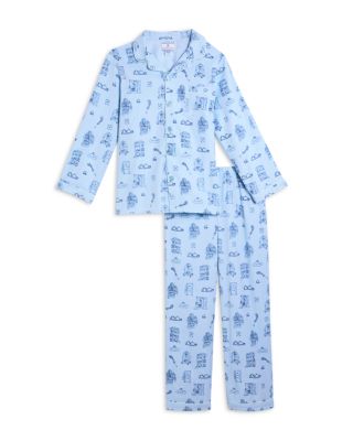 x Bloomingdale's Unisex Toile Nightgown Pajama Set, Little Kid, Big Kid - Exclusive