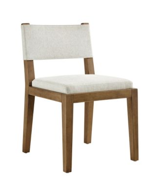  Calder Fabric Upholstered Wood Armless Dining Chair