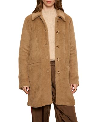 Upside Spread Collar Cozy Button Up Jacket