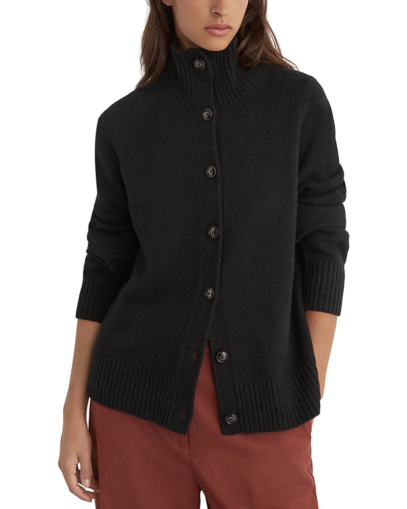 Reiss Charly Funnel Neck Wool-Blend Cardigan