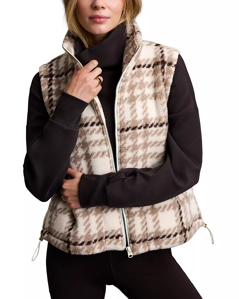 Rhone Teddy Fleece Bungee Hem Vest