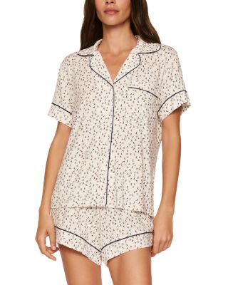 Gisele Printed Tencel™ Modal Stretch Relaxed Shorts Pajama Set
