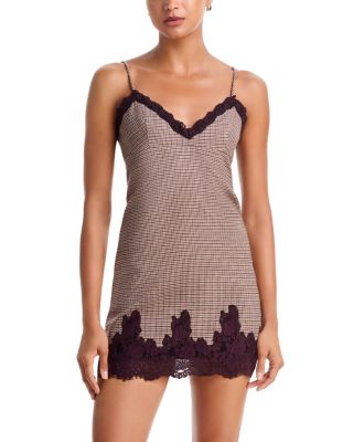 Iliona Lace Trim Sleeveless Mini Dress