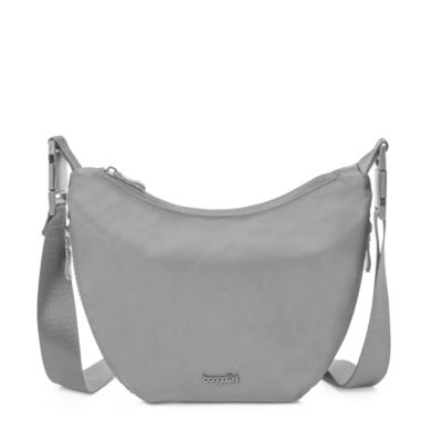 Small Crescent Convertible Hobo Bag