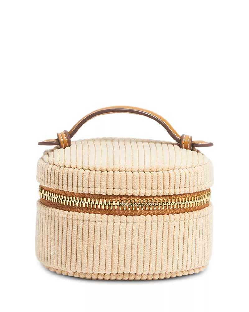 Stoney Clover Lane Cottage Corduroy Top Handle Pill Case