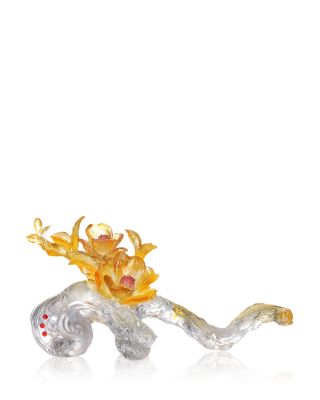Limited Edition In Full Bloom Crystal Glass Figure