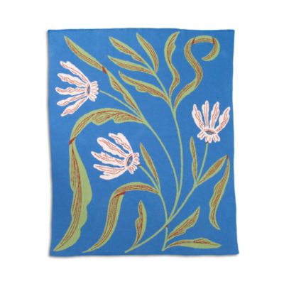 Flora Vision Cotton Throw