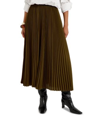 Wesley Pleated A Line Skirt