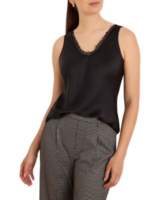 Day Gloss Lace Trim Tank