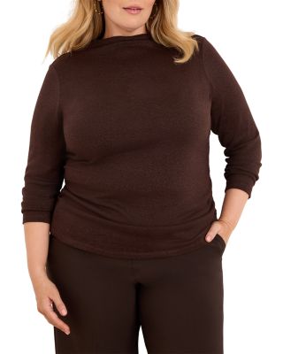 Everyday Sparkle Ruched Top