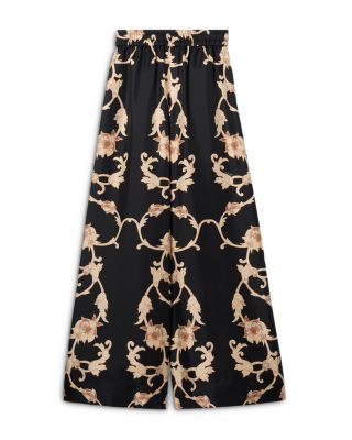 Silk Palazzo Pants