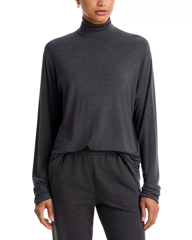 Norma Kamali Relaxed Turtleneck Top