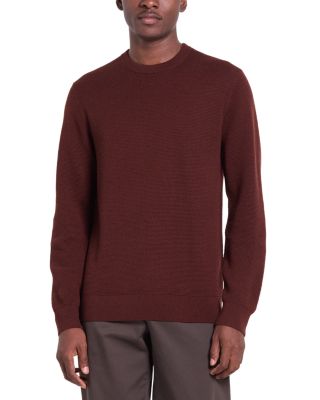 Relaxed Crewneck Sweater in Fine Bilen