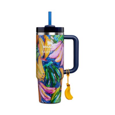 Farm Rio Tropical Print Quencher Tumbler, 30 Oz.