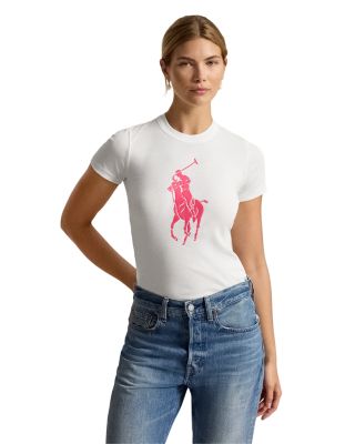 Pink Pony Crewneck Tee