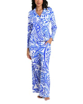 Painted Paisley Pajama Set