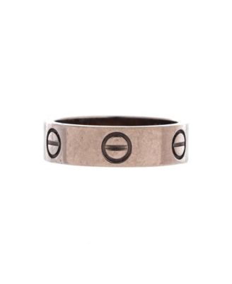 Love Band Ring 18K White Gold